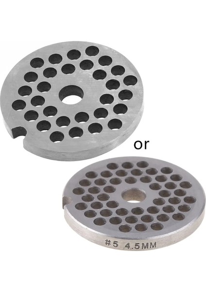 4.5mm 3/4.5/6/12MM Delik Paslanmaz Çelik Kıyma Diski Tip 5 Kıyma Makinesi Için (Yurt Dışından)