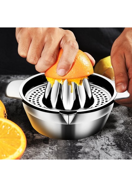 304 Mini Manuel Sıkacağı Narenciye Limon Portakal Basın Sıkacağı Filtre Çok Fonksiyonlu Meyve Sıkacağı Makinesi Mutfak Aksesuarları Araçları (Yurt Dışından) fiyatları