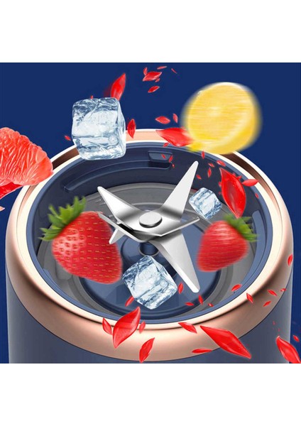 Pembe Taşınabilir Meyve Sıkacağı Bardağı 6 Bıçaklı Meyve Suyu Bardağı 400 ml Elektrikli Meyve Sıkacağı USB Şarj Smoothie Blender Mutfak Robotu Seyahat Için (Yurt Dışından) indirimleri