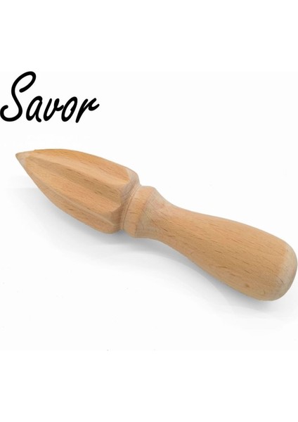 Değirmen Manuel Limon Sıkacağı Doğal Kayın Ahşap El Basın Sıkacağı Meyve Portakal Suyu Sıkacağı On Köşe Tasarım Mutfak Aracı (Yurt Dışından)