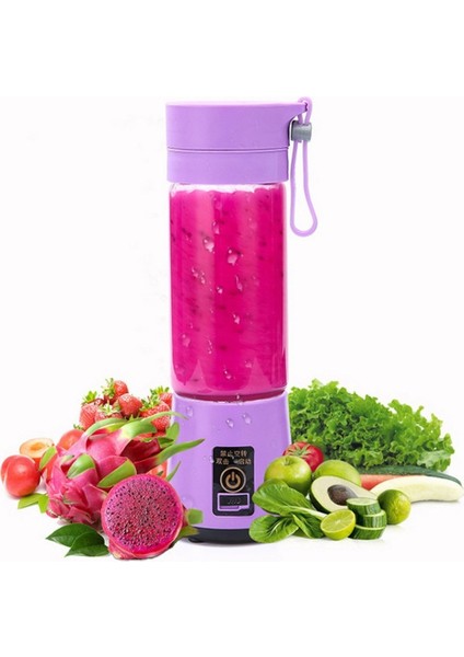 Tip-3 USB Taşınabilir Meyve Sıkacağı Kablosuz Blender Ev Elektrikli Mikser Makinesi Smoothie Blender Mini Mutfak Robotu Kişisel Meyve Suyu Karıştırıcılar (Yurt Dışından)