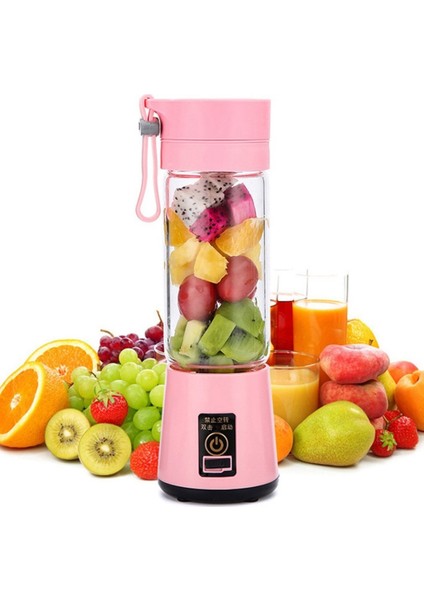 Tip-3 USB Taşınabilir Meyve Sıkacağı Kablosuz Blender Ev Elektrikli Mikser Makinesi Smoothie Blender Mini Mutfak Robotu Kişisel Meyve Suyu Karıştırıcılar (Yurt Dışından)