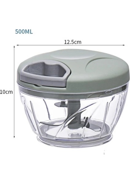 Yeşil 500 ml Sarımsak Kıyıcı 500/900 ml Manuel Döndürme Meyve Sebze Kesici Kıyıcı Dilimleme Sarımsak Kırıcı Soyucu Öğütücü Blender Et Kıyma Makineleri (Yurt Dışından) fiyatları