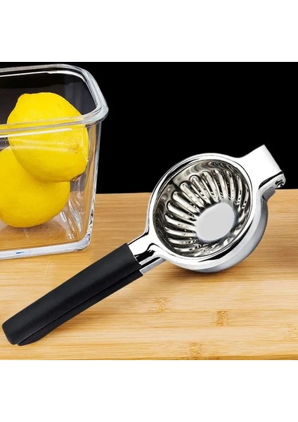 L Paslanmaz Çelik Limon Sıkacağı Manuel Narenciye Portakal Sıkacağı Meyve Sıkacağı Exprimidor Limone El Basın Aracı Mutfak Gadget (Yurt Dışından) modelleri