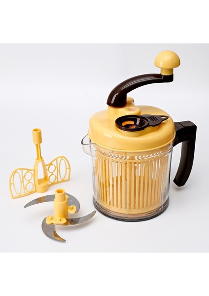Mikser Mutfak Robotu Mutfak Kılavuzu Güçlü Yumurta Blender Kıyma Makinesi Sebze Doğrama Parçalayıcı Paslanmaz Çelik Bıçak Kesici (Yurt Dışından)