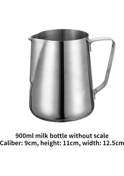 900 ml A3 Süt Sürahileri Çizim Kazanı Kahve Sağım Fincan Süt Çay Bardağı Iç ve Dış Ölçekli Ölçüm Fincan Paslanmaz Çelik Balmumu Eritme Fincan (Yurt Dışından)