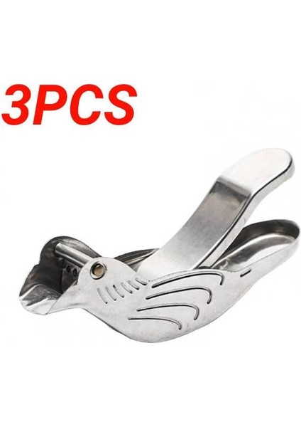 3 Adet Paslanmaz Çelik Limon Sıkacağı Kuş Şekli El Sıkacağı Limon Kireç Manuel Portakal Narenciye Presi Sıkacağı Sıkmak Mutfak Gereçleri (Yurt Dışından)