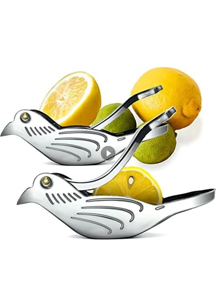 3 Adet Paslanmaz Çelik Limon Sıkacağı Kuş Şekli El Sıkacağı Limon Kireç Manuel Portakal Narenciye Presi Sıkacağı Sıkmak Mutfak Gereçleri (Yurt Dışından) modelleri