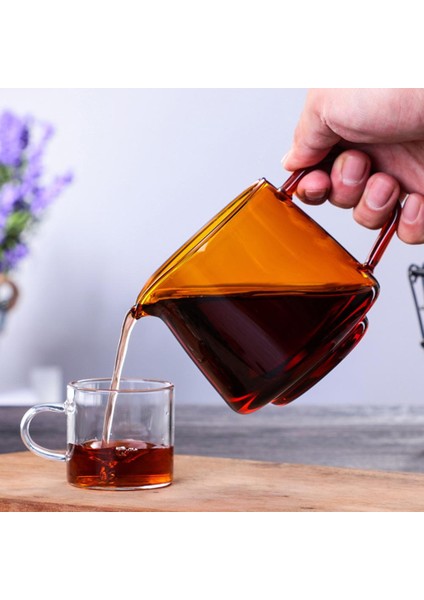 Mavi 550 ml 300 ML/550 ml Cam Kahve Paylaşımı Pot Kahve Sunucusu Dökün Ev Bira Bardağı El Yapımı Kahve Makinesi Buz Damla Su Isıtıcısı (Yurt Dışından) fiyatları