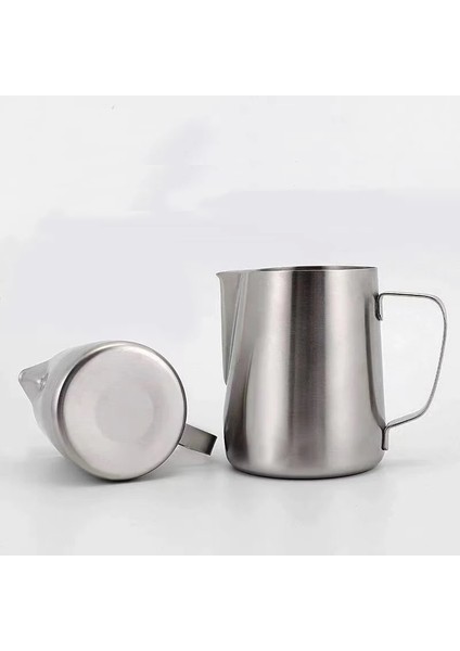 250 ml 150 ML/250 ml Paslanmaz Çelik Süt Köpürtme Sürahi Işaretler Süt Sürahisi Kahve Süt Köpürtücü ve Latte Makinesi Kahve Araçları (Yurt Dışından)