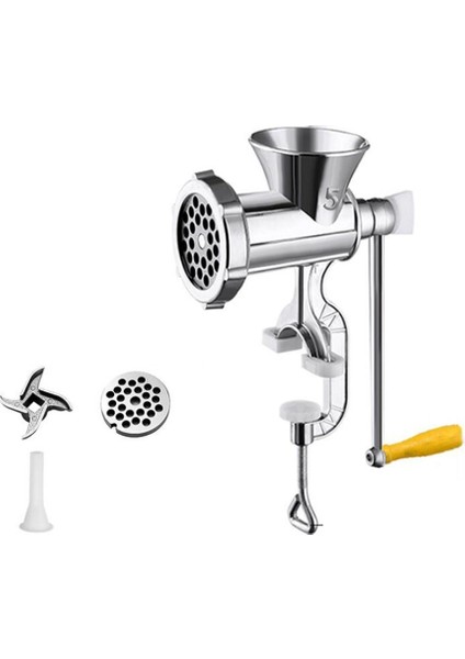 28CM Yeni Manuel Kıyma Makinesi Çok Fonksiyonlu El-Krank Ev Yapımı Sosis Makinesi Blender Kıyma Lavman Makinesi Ev Mutfak Gereçleri (Yurt Dışından)