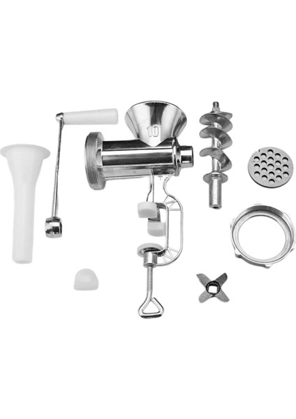 28CM Yeni Manuel Kıyma Makinesi Çok Fonksiyonlu El-Krank Ev Yapımı Sosis Makinesi Blender Kıyma Lavman Makinesi Ev Mutfak Gereçleri (Yurt Dışından) fiyatları