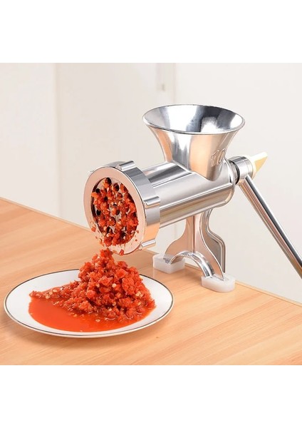 Küçük Sosis El Makarna Işlemci Dolgu Araçları Ev Işlemci Yiyecek Parçalayıcı Gıda Mutfak Makinesi Alüminyum Kıyma Makinesi Pişirme (Yurt Dışından)