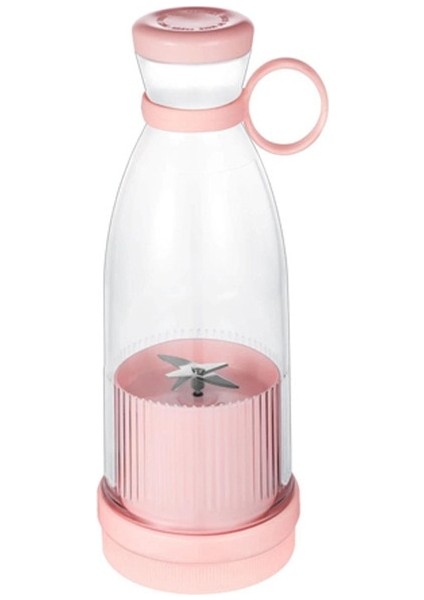 Pembe Mini Mikser Elektrikli Meyve Sıkacağı Makinesi Taşınabilir Blender Taze Meyve Suyu Blender Smoothie Maker Blender Bardak Şişe F Seyahat Mutfak (Yurt Dışından)