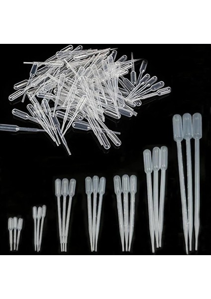 5 ml 25 Adet 25/50/100 Adet Laboratuvar Pipet Plastik Tek Kullanımlık Dereceli Konteyner Sıvı Damlalık Ekipmanları Saman 0.2 / 0.5 / 1/2/3/5 / 10ML (Yurt Dışından)
