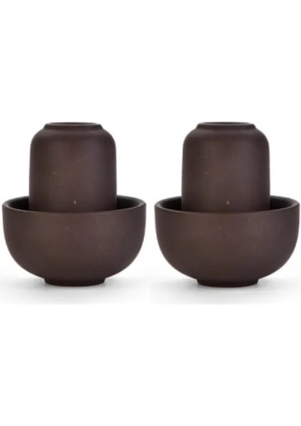 E-- 2 Adet Resim Olarak Porselen Drinkware Çay Fincanı Seramik Çay Bardağı Seti Çaydanlık Oolong Çay Seramik Çin Kung Fu Çay Aksesuarları (Yurt Dışından)