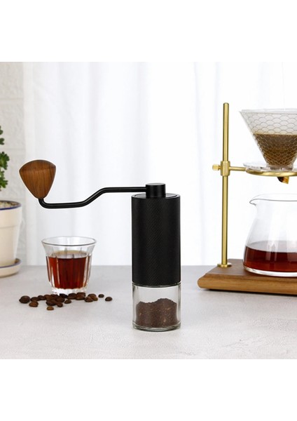 Ahşap Tahıl B Manuel Kahve Değirmeni Taşınabilir El Değirmeni Değirmeni Çift Rulman Konumlandırma ile Kahve Çekirdeği Öğütücüler Değirmeni Mini Kahve Freze (Yurt Dışından) fırsatları