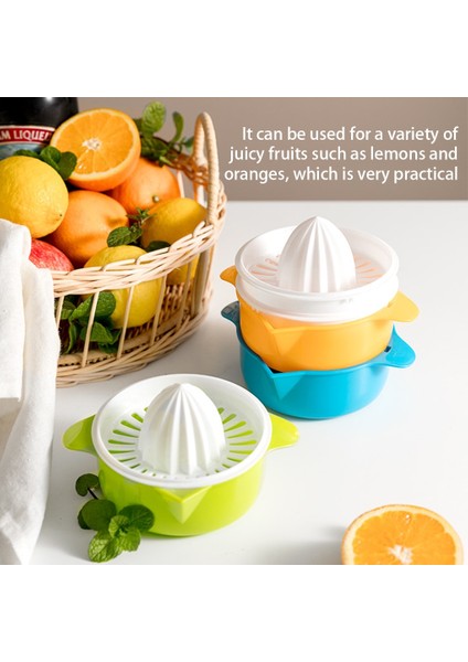Yeşil Manuel Taşınabilir Narenciye Sıkacağı Mutfak Gereçleri Plastik Portakal Limon Sıkacağı Çok Fonksiyonlu Meyve Sıkacağı Makinesi Mutfak Aksesuarları (Yurt Dışından)