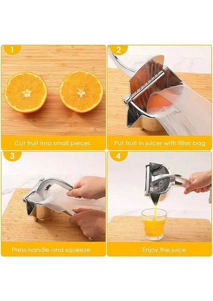 Tip A Çok Fonksiyonlu Manuel Meyve Suyu Sıkacağı Alüminyum Alaşımlı El Basınçlı Portakal Sıkacağı Nar Limon Sıkacağı Mutfak Aksesuarları (Yurt Dışından) indirimleri
