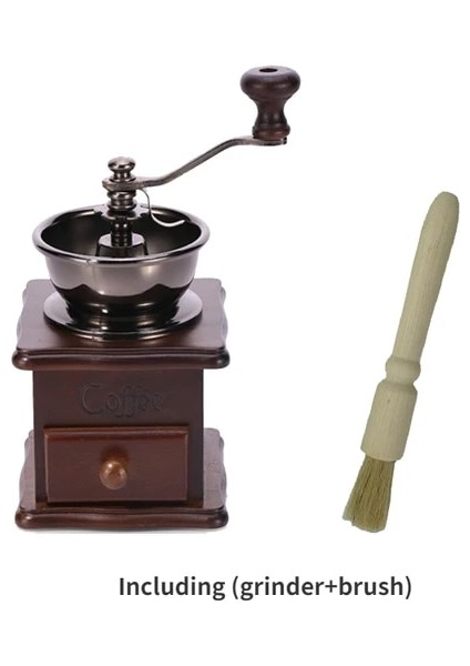 Set4 Avrupa Tarzı Manuel Kahve Değirmeni El Dökme Demir Retro El Yapımı Kahve Çekirdekleri Baharat Mini Çapak Değirmeni Öğütücüler Mutfak Aracı (Yurt Dışından)