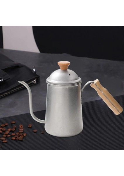 Argent B Paslanmaz Çelik Su Isıtıcısı Üzerine Dökün El Kahve Makinesi Damla Su Isıtıcısı Cezve Kahve Dökme Su Isıtıcısı Mutfak Cafe Için (Yurt Dışından)