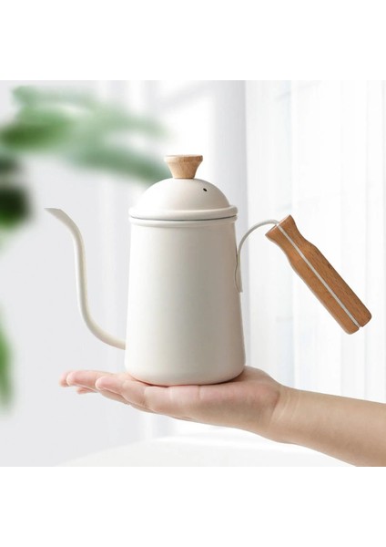 Argent B Paslanmaz Çelik Su Isıtıcısı Üzerine Dökün El Kahve Makinesi Damla Su Isıtıcısı Cezve Kahve Dökme Su Isıtıcısı Mutfak Cafe Için (Yurt Dışından)