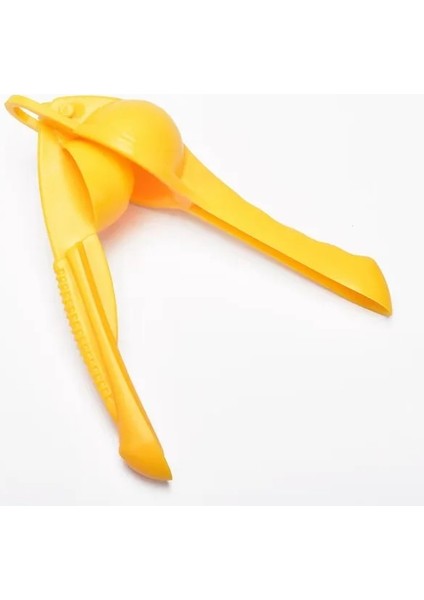Stil 2 Sarı Manuel Meyve Suyu Sıkacağı El Basınçlı Plastik Sıkacağı Nar Limon Baskı Meyve Çok Fonksiyonlu Mutfak Aksesuarları (Yurt Dışından)