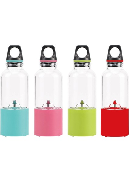 1 Adet Kırmızı 500ML 4 Bıçak Taşınabilir Blender Meyve Sıkacağı Makinesi Mikser Elektrikli Mini USB Mutfak Robotu Sıkacağı Smoothie Blenderı Bardak Makinesi Suyu (Yurt Dışından) fiyatları