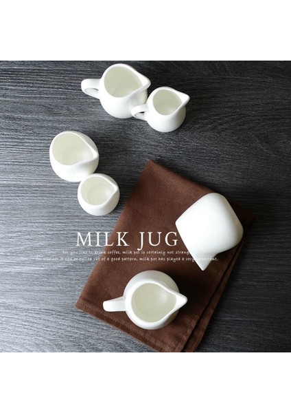 Kolu 50 ml Avrupa Coffeeware Seramik Süt Sürahisi Ikindi Çayı Cafe Barista Kahve Makinesi Araçları Süt Sürahi Fincan Cafeteira Espumador De Leche (Yurt Dışından) modelleri