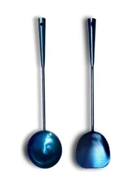 A2 Mutfak Eşyaları Pişirme Mutfak Aksesuarları Araçları Wok Spatula Kaşık Çin Geleneksel El Yapımı Demir Spatula Pota Wok Seti (Yurt Dışından)