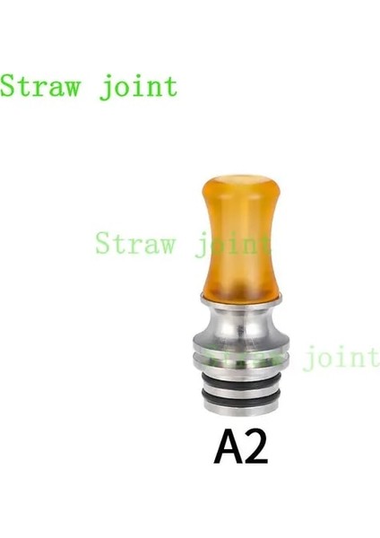 A2 1 Adet 10 Adet Saman Bağlantısı Otantik Damla Ucu 1 Adet/10 Adet 510 Küçük Kalibreli Mtl Paslanmaz Çelik + Pei Pc Pe Pom Emme Saman Bağlantısı (Yurt Dışından)