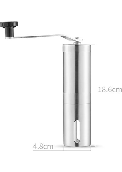 Paslanmaz Çelik Manuel Gıanxı Manuel Kahve Değirmeni Taşınabilir Paslanmaz Çelik Kahve Çekirdeği Öğütücü Profesyonel El Yapımı Kahve Aksesuarları (Yurt Dışından)