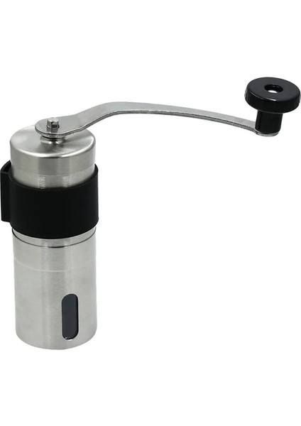 Küçük Gümüş Kahve Değirmeni Mini Paslanmaz Çelik El Manuel El Yapımı Kahve Çekirdeği Çapak Öğütücüler Değirmen Mutfak Aracı Çiğdem Öğütücüler (Yurt Dışından)