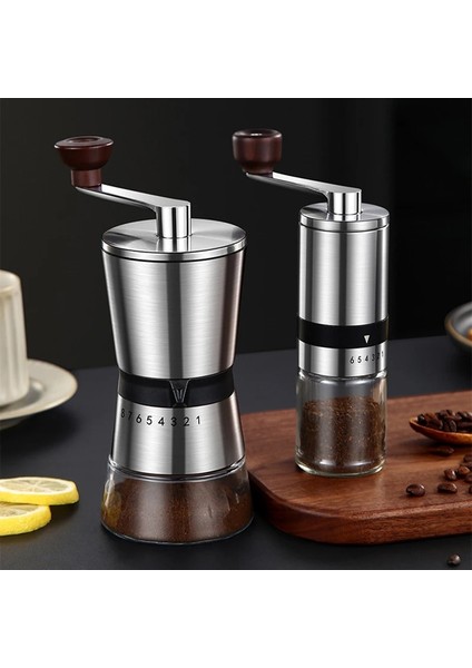 Taşınabilir Ahşap Manuel Kahve Değirmeni Taşınabilir Fasulye El Freze Paslanmaz Çelik El Yapımı Mutfak Yapma Aracı 6/8 Dişliler Ayarlanabilir Ayarlar (Yurt Dışından) modelleri