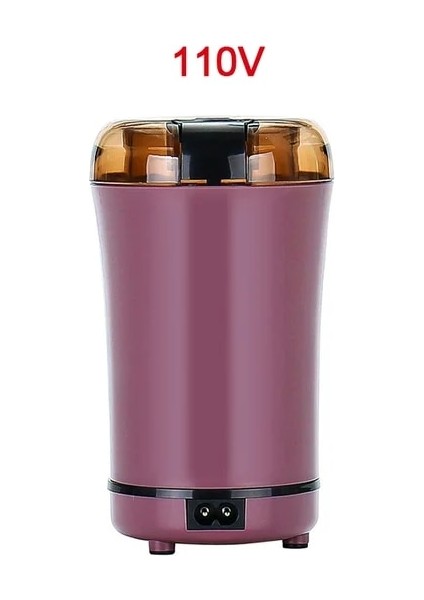 110V Mor Ingiltere Elektrik Fişi 110V 220V Kahve Öğütücü Kuruyemiş Fasulye Tahıllar Değirmen Otlar Paslanmaz Çelik Elektrikli Taşlama Makinesi Çok Fonksiyonlu Gıda Öğütücü (Yurt Dışından) fiyatları