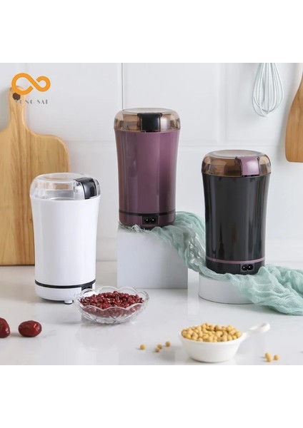 110V Mor Ingiltere Elektrik Fişi 110V 220V Kahve Öğütücü Kuruyemiş Fasulye Tahıllar Değirmen Otlar Paslanmaz Çelik Elektrikli Taşlama Makinesi Çok Fonksiyonlu Gıda Öğütücü (Yurt Dışından) fırsatları