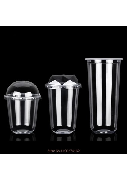 100 Adet Panada Kapaklı Plastik Bardak 100/50 Adet/paket Pet Malzeme Şeffaf Soğuk Içme Bardağı Buzlu Kahve Kabarcık Çay Bardağı Tek Kullanımlık Plastik Bardak Özelleştirmeyi Kabul Et (Yurt Dışından) modelleri