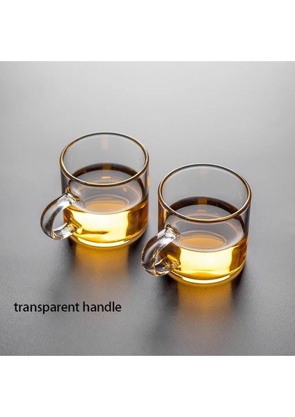 2 Adet Çay Fincanı B Cam Manyetik Yarı Otomatik Çay Seti Tembel Teaware Buda Dekorasyon Kungfu Kasesi Demlik Çay Fincanı (Yurt Dışından)