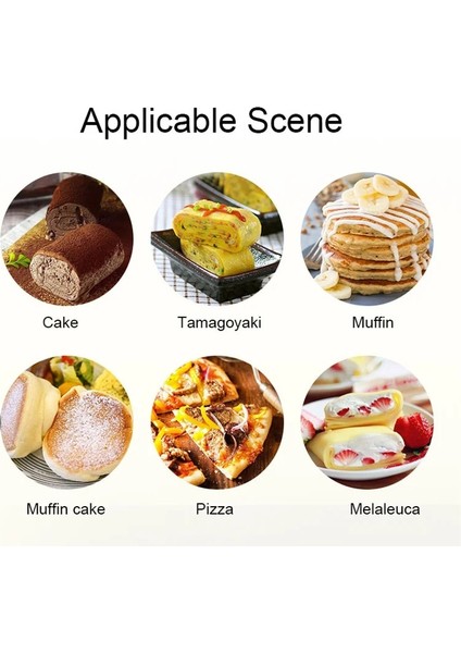 Mavi Mutfak Silikon Krem Tereyağı Kek Spatula Karıştırma Hamur Kazıyıcı Fırça Tereyağı Mikser Kek Fırçaları Pişirme Aracı Mutfak Gereçleri (Yurt Dışından)