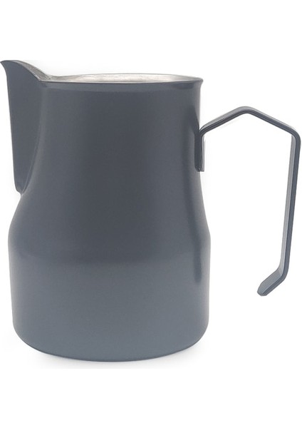 Siyah 350 ml Paslanmaz Çelik Süt Köpürtme Sürahisi - Kahve Su Isıtıcısı Üzerine Dökün Espresso Dumanı Tüten Süt Köpürtme Fincan, Latte Sanatı Için Mükemmel (Yurt Dışından)