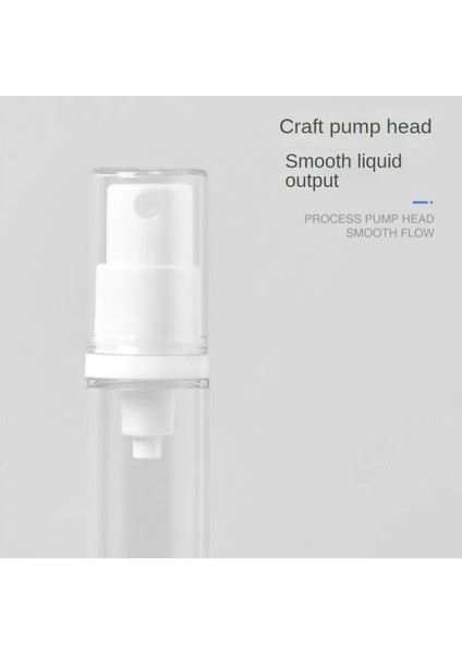 Beyaz Losyon 15ML Vücut Koruması, 5ml 10ML 15ML Sis Spreyi Vakum Şişesi (Yurt Dışından)