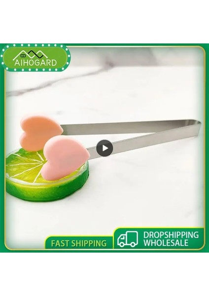 Gül Pembe Eldiven Kaymaz Et Gıda Klipsi Silikon Buz Kelepçesi Ev Eşyaları Çay Poşetleri Tutucu Salata Ekmek Kelepçesi Mutfak Eşyası Malzemeleri Küçük Palmiye (Yurt Dışından)