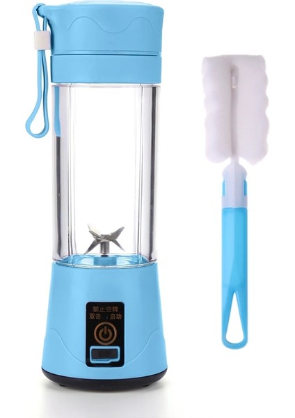 Yeşil 6 Bıçaklı Taşınabilir Elektrikli Meyve Sıkacağı USB Şarj Limon Portakal Blender Mini Meyve Suyu Bardağı 2/6 Bıçaklı Sıkacağı Ev Meyve Suyu Yapma Makinesi (Yurt Dışından) indirimleri