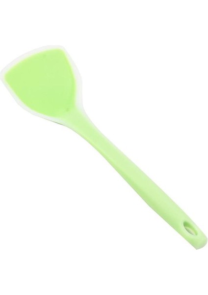 Şeffaf Yeşil Silikon Pişirme Için Spatula Yapışmaz Yarı Saydam Naylon Dikişsiz Kızartma Tavası Pişirme Spatula Karıştırma Aksesuarları Mutfak Eşyaları (Yurt Dışından)