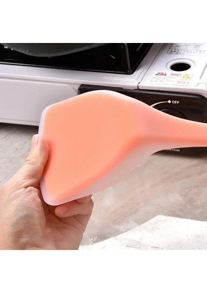 Şeffaf Yeşil Silikon Pişirme Için Spatula Yapışmaz Yarı Saydam Naylon Dikişsiz Kızartma Tavası Pişirme Spatula Karıştırma Aksesuarları Mutfak Eşyaları (Yurt Dışından) fırsatları