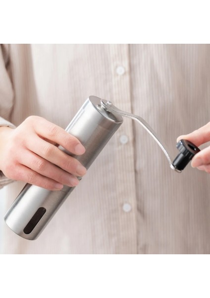 Büyük Manuel Kahve Değirmeni El Çelik Seramik Çekirdek Kahve Öğütme El Değirmeni Cafe Burr Değirmeni Öğütücü Seramik Mısır Kahve Makinesi (Yurt Dışından) indirimleri