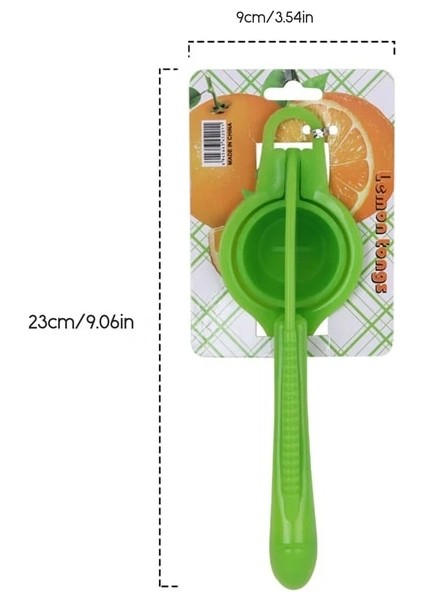 Yeşil Manuel Limon Meyve Sıkacağı Makinesi Portakal Sıkacağı Mutfak Aletleri El Sıkacağı Vitamer Blender Taşınabilir Mini Meyve Suyu Yapma Makinesi (Yurt Dışından)