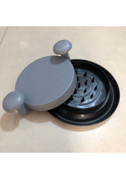 Siyah Gri 25X25X8.8CM Parçalama Makinesi Kıyma Makinesi Domuz Sığır Eti ve Tavuk Kıyıcı Çok Fonksiyonlu Ezici Gıda Mutfak Aletleri (Yurt Dışından)