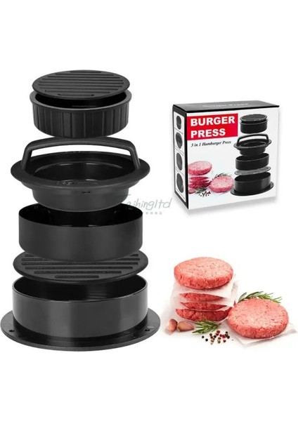 Hamburg Presi Hamburg Et Presi, Etli Börek Presi, Hamburger Etli Börek Makinesi, Etli Börek Presi, Pirinç Topu Kalıbı, Mutfak Alet Seti (Yurt Dışından) modelleri