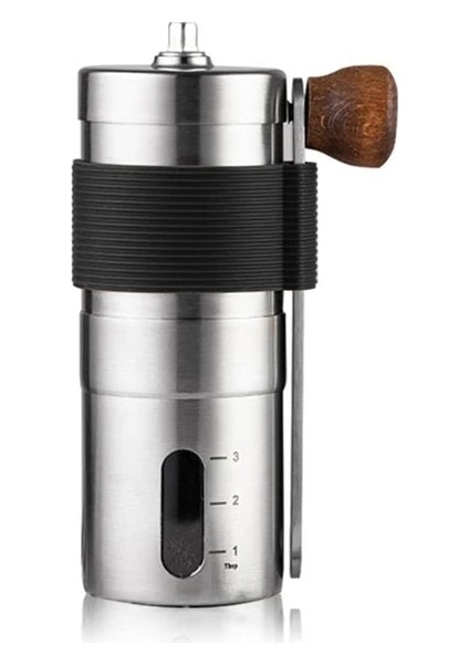 Siyah Manuel Kahve Değirmeni Paslanmaz Çelik El El Yapımı Kahve Çekirdeği Ev Değirmenleri (Yurt Dışından)